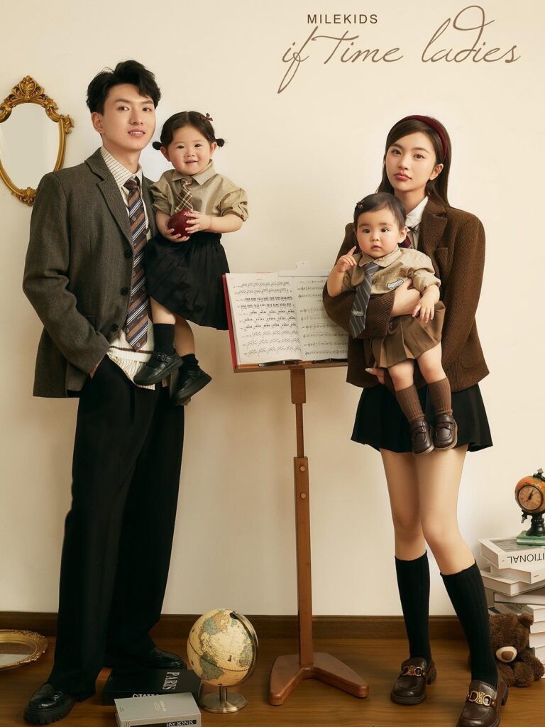 chụp ảnh gia đình 4 người 